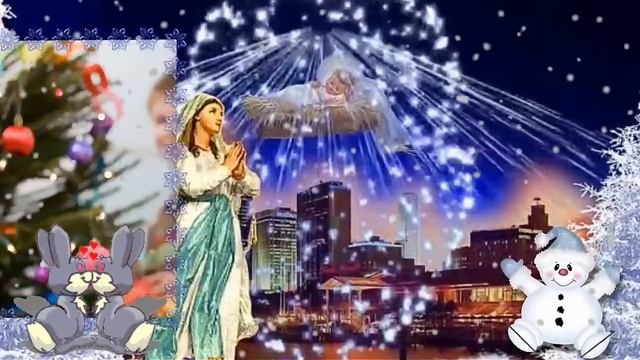 Рождество- слова,музыка и исполнение Николай Ильин Монтаж Валентина Зубкова смотреть онлайн