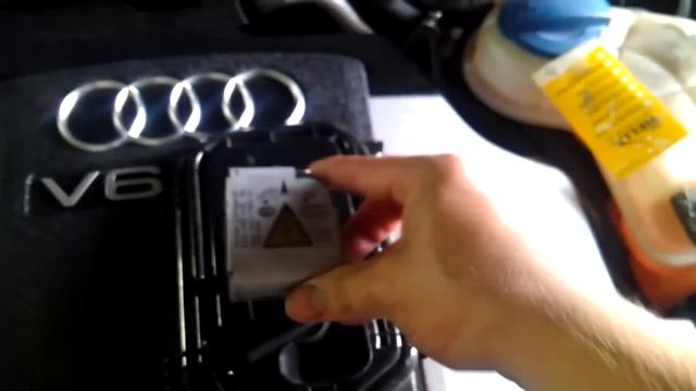 Ауди А6 (С6) Замена лампы BiXenon смотреть онлайн