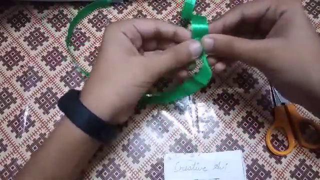 How to make a ribbon flower /step by step tutorial/Diy смотреть онлайн