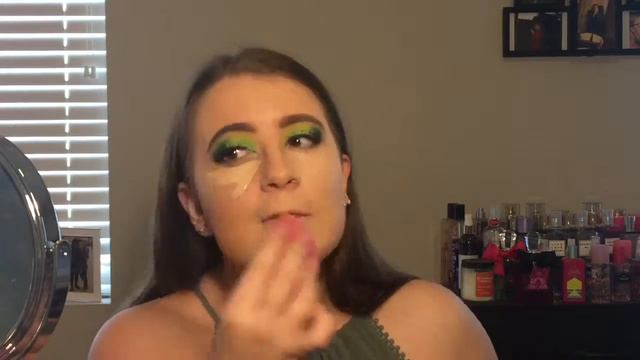 JEFFREE STAR ALIEN PALETTE//GREEN EYE LOOK//USING NEW PRODUCTS смотреть онлайн