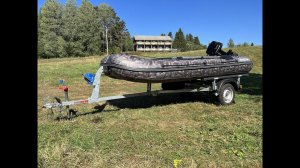 Прицеп для лодки ПВХ!!!А нужен ли он вообще?