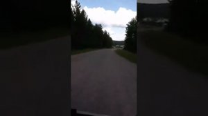 Дорога к поселку Жипхеген в Забайкалье