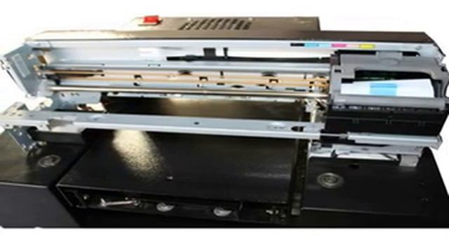 dual heads 5760 ＊ 2880 dpi A2 size uv printing machines for mdf смотреть онлайн