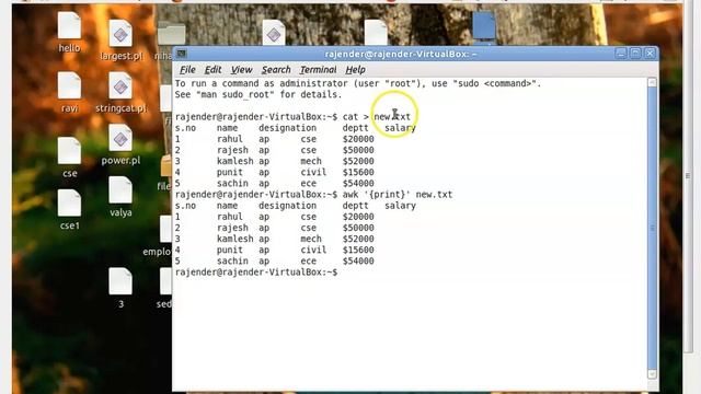Programming with AWK | AWK programs смотреть онлайн