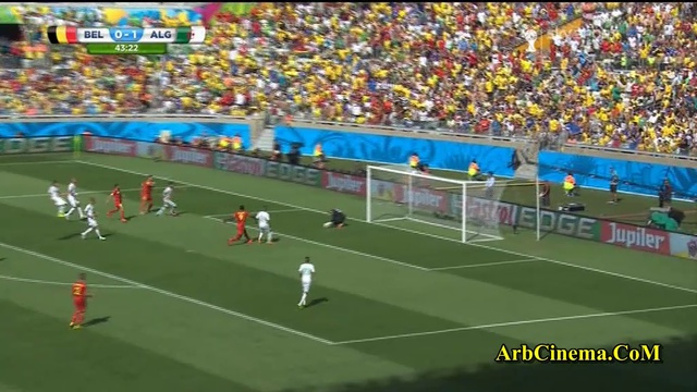 اهداف مباراة الجزائر وبلجيكا 1-2 كأس العالم 2014 &#