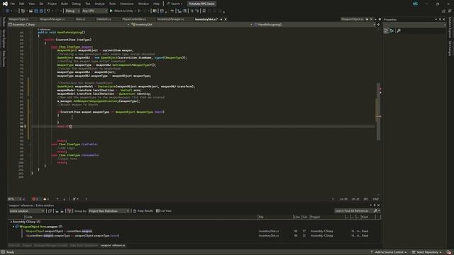 Unity Unleashed: Start Your 3D RPG Journey PART 27 - Inventory System: Weapon Equip смотреть онлайн