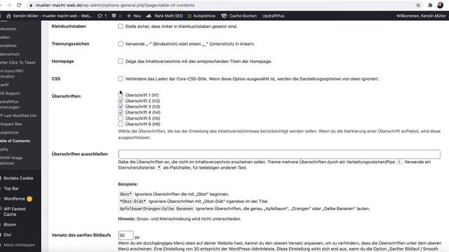 Inhaltsverzeichnis in Wordpress mit dem Plugin "Easy Tables of Content" смотреть онлайн