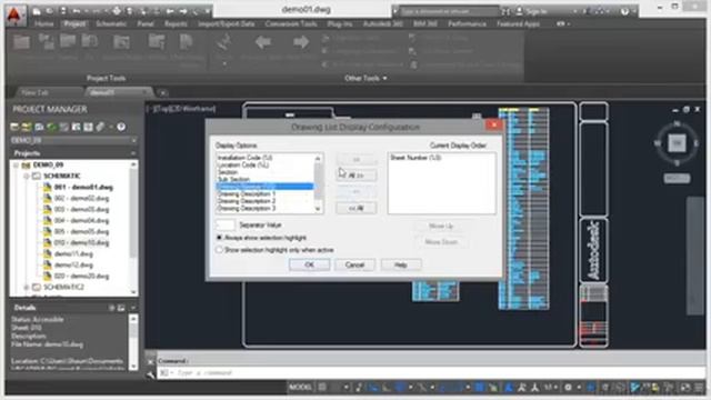09 08 Configuring The Drawing List Display смотреть онлайн