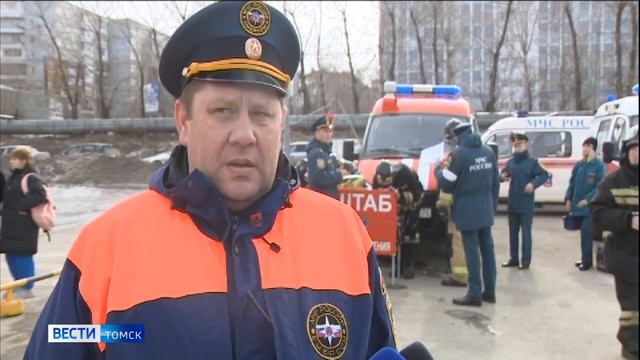 Пожарно-тактические учения прошли в торговом центре МираМикс смотреть онлайн