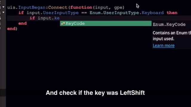 How to make a SHIFT to SPRINT script… | Roblox Studio смотреть онлайн