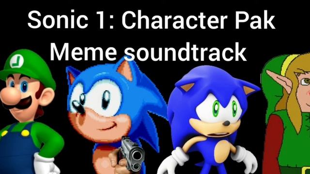 Sonic 1 character pak: Meme soundtrack. (Megalovania sega genesis remix) смотреть онлайн