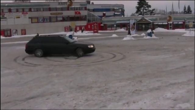Audi S4 2.2 Turbo 1992 - Donuts смотреть онлайн