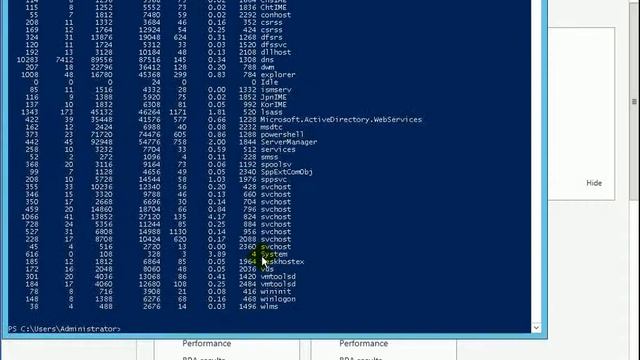 Using Power Shell to see Running Services, Processes by Enayat Meer 20410D M4 смотреть онлайн
