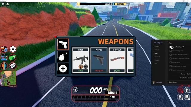 Roblox Jail Break GUI Combat, inf Nitro, Gun Mods and more! 2022 ice tray v3 смотреть онлайн