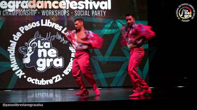 DAMIANO Y GERARDO - 6º PUESTO dúo masculino XI Mundial de Pasos Libres La Negra Salsa 2022 смотреть онлайн