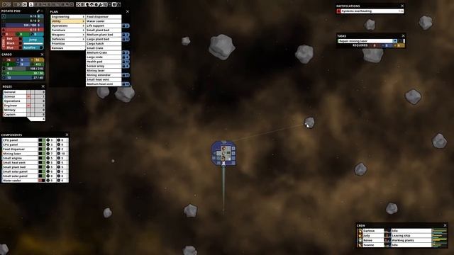 Starship Theory Ep. 2 - Spaceship Colony Survival Game! Rimworld in Space? смотреть онлайн