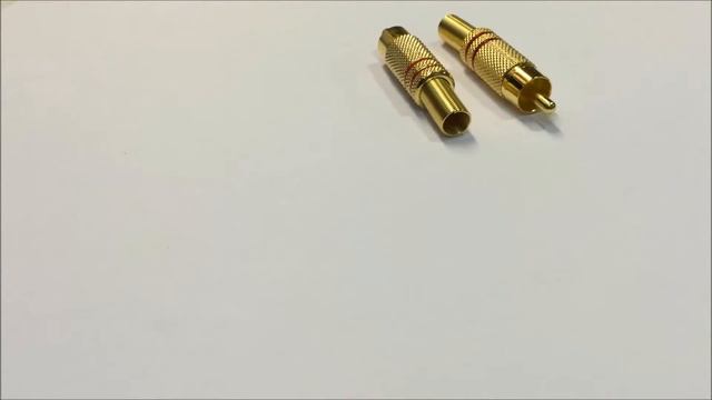 Conector RCA Valueline Macho color dorado/rojo distribuido por CABLEPELADO ® смотреть онлайн