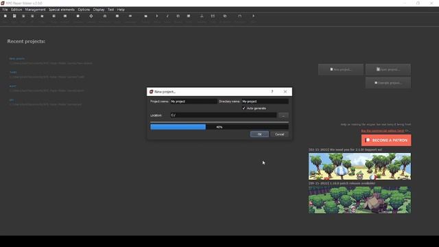 RPG Paper Maker - 2.0.0 - Climbing system, 2D / Isometric camera... смотреть онлайн