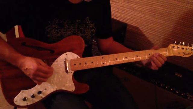 Fender Thinline Telecaster Made In Japan mid 1980's смотреть онлайн