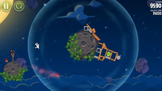 Angry Birds Space - Walkthrough (Level 1-11) смотреть онлайн
