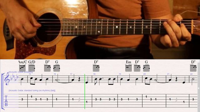 How to Play The Blood Will Never Lose It's Power on Guitar with TAB смотреть онлайн
