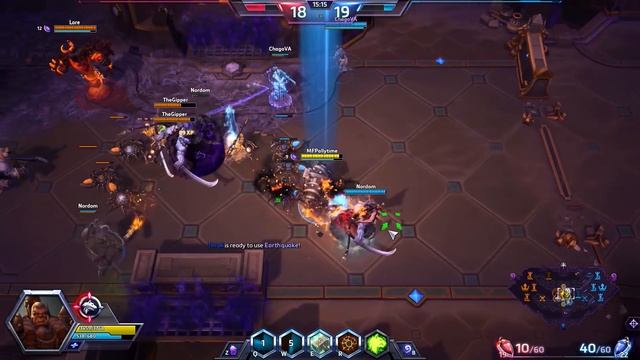 ♥ Heroes of the Storm (Gameplay) - Painful Earthquake Thrall Game (HoTs Quick Match) смотреть онлайн