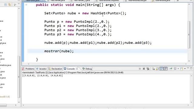 La interfaz Set en Java смотреть онлайн