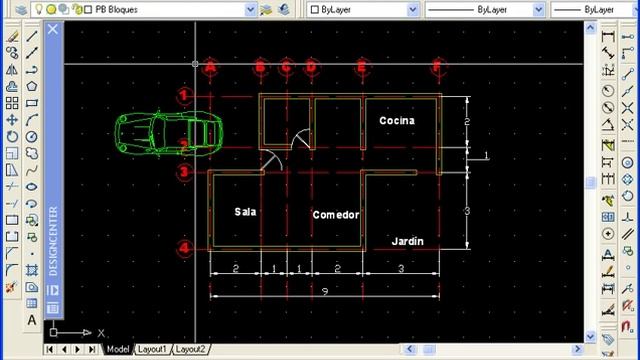 Tutorial Autocad 2005 2D (Lecciòn 9) смотреть онлайн