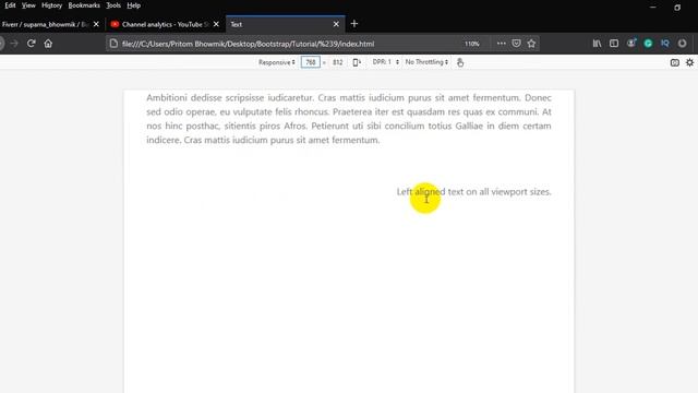 Bootstrap Tutorial [#9] | Text In Bootstrap смотреть онлайн