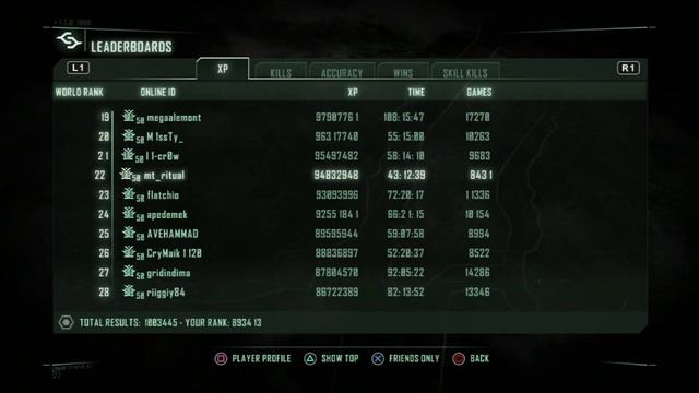 Crysis 3 Multiplayer - Top 500 Xbox & PS3 Leaderboards 2022 смотреть онлайн