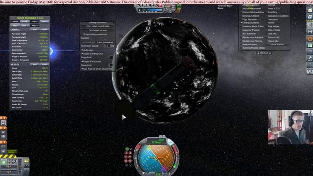 Kerbal Space Program-landing on the nearest moon of the comprehensive mod, Evolution смотреть онлайн
