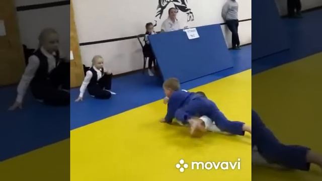 ?Дзюдо, 2021г. Давинчи. Соревнования сына, 6 лет. 1 место ?? смотреть онлайн