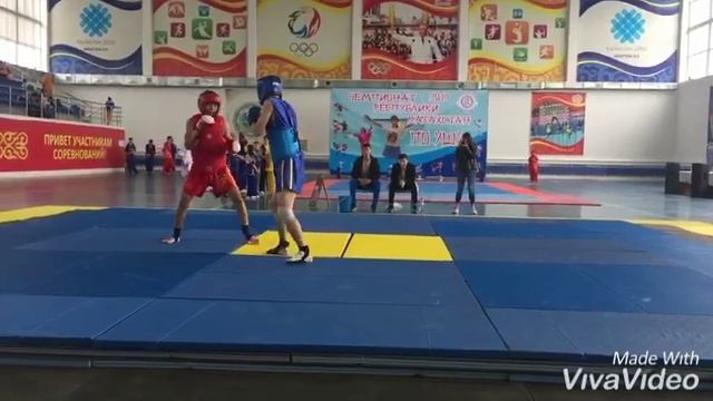 Сабиров Сапарали Чемпионата Казахстана по Ушу-Саньда 02.05.19 смотреть онлайн