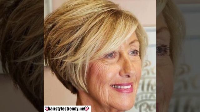 45+ Latest Stacked Bob Haircuts And Hair Color Ideas For Women Over 50 To Look Younger #4 смотреть онлайн