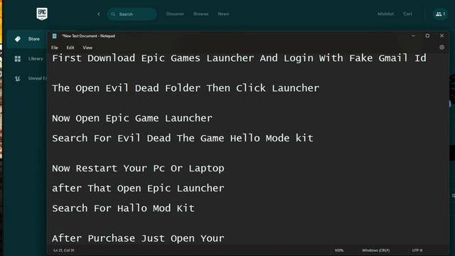 Epic Launcher Hello Mod Kit Tutorials And Download