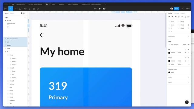 Let's Design an iOS App in Figma (Full Tutorial) смотреть онлайн