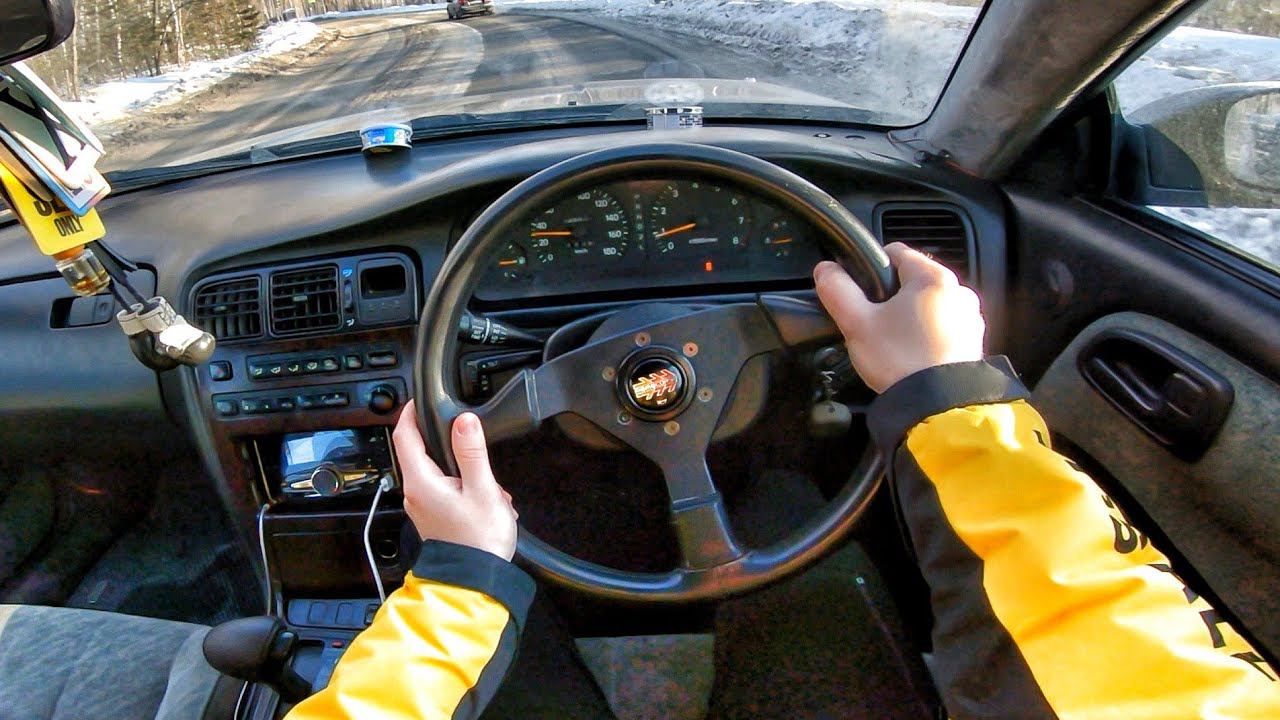 1993 Toyota Chaser (X90) 2.5 AT - POV TEST DRIVE смотреть онлайн