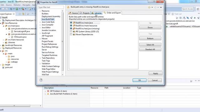 REST JSON Web Services Java Eclipse con Maven. смотреть онлайн