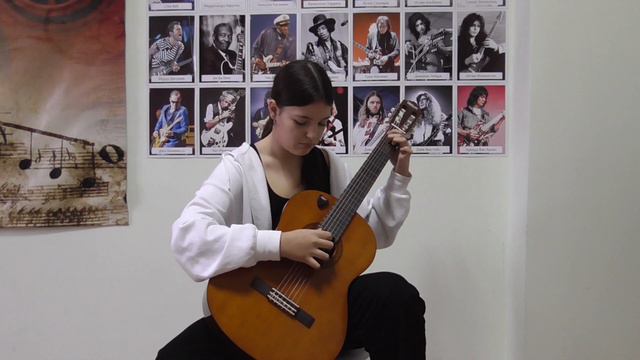 Аронова Элиана - Аллегро (М Джулиани) смотреть онлайн