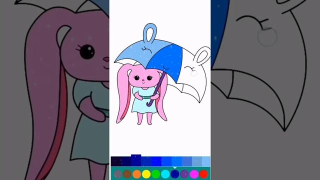 Flower Magic Color - Coloring book for kids with animals смотреть онлайн