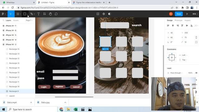 Tutorial Membuat UI dengan Figma смотреть онлайн