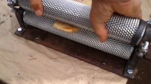 Как сделать вальцы для вощины - пробная прокатка