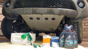 Замена моторного масла L200 (4D56).