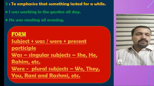 Past Continuous Tense. It's easy to learn. смотреть онлайн