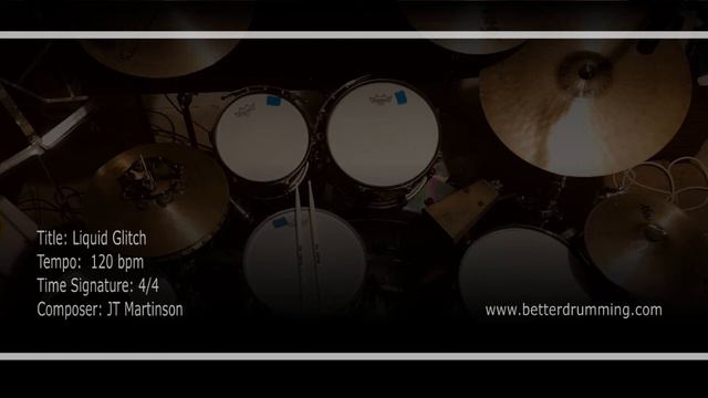 Drumless EDM track with CLICK - No drums play along practice for drummers - 120 bpm смотреть онлайн