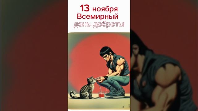 Какой сегодня праздник? 13 ноября – Всемирный день доброты