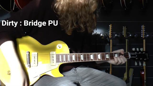 2013 Gibson Custom Shop '54 Les Paul Goldtop Reissue смотреть онлайн