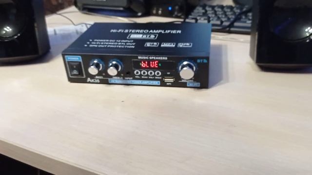 распаковка усилителя мощности АК35 с алиэкспресс смотреть онлайн