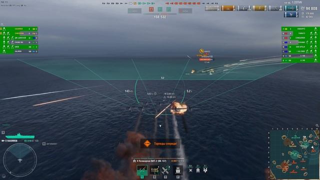 Авианосец Нахимов 287К Урона! Мир кораблей World of Warships смотреть онлайн