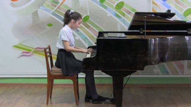 Й Гайдн СОНАТА Е dur I ч, С Прокофьев МИМОЛЕТНОСТЬ 8, Тер - Тумасова М, ДМШ 4 Саратов смотреть онлайн